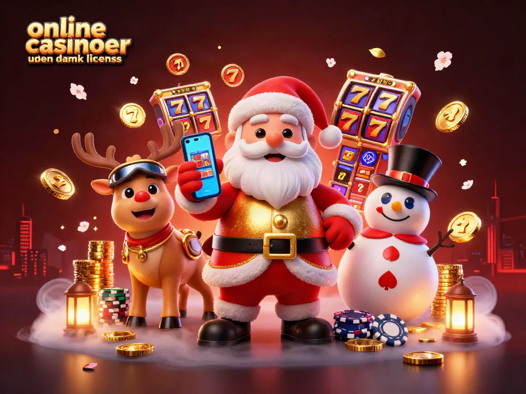 Experience thrilling moments with online casinoer uden dansk licens as Santa and friends celebrate wins!
