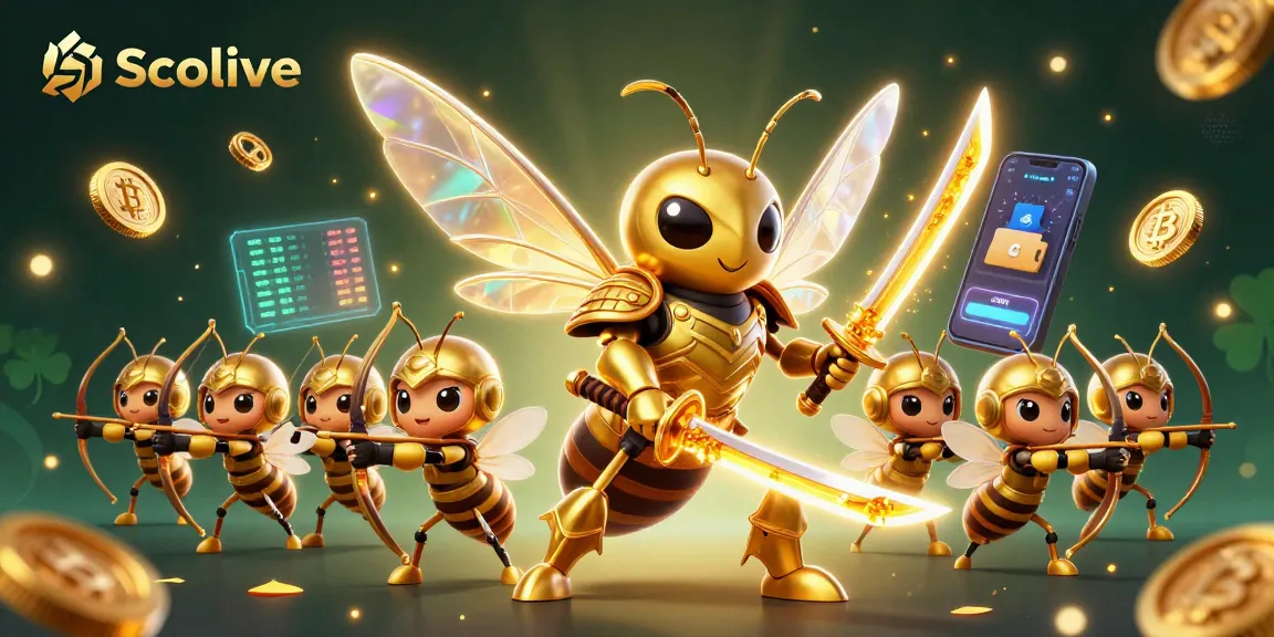 Socolive offers immersive live betting experiences with vibrant interactive gameplay featuring a giant golden hornet.