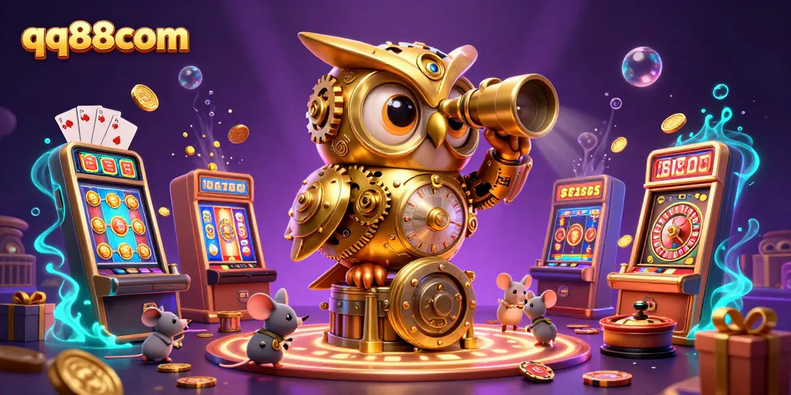 Engage with exciting games at qq88com, featuring vibrant slots and a magical casino atmosphere.