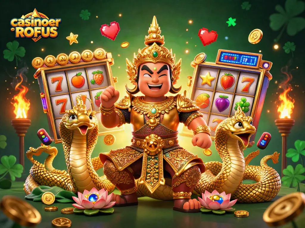 Experience the thrill of casinoer uden ROFUS with dynamic slots, lucky symbols, and vibrant game elements.