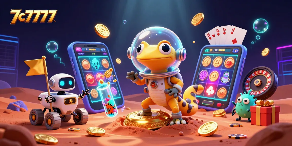 Experience thrilling gameplay at 7c7777 with a vibrant casino adventure, featuring slot machines and excitement.