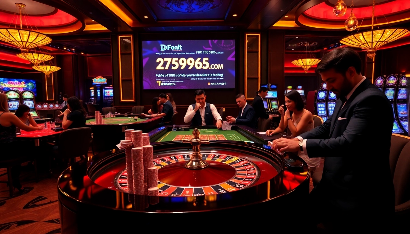 Experience excitement at df9996.com with players enjoying casino games and vibrant action.