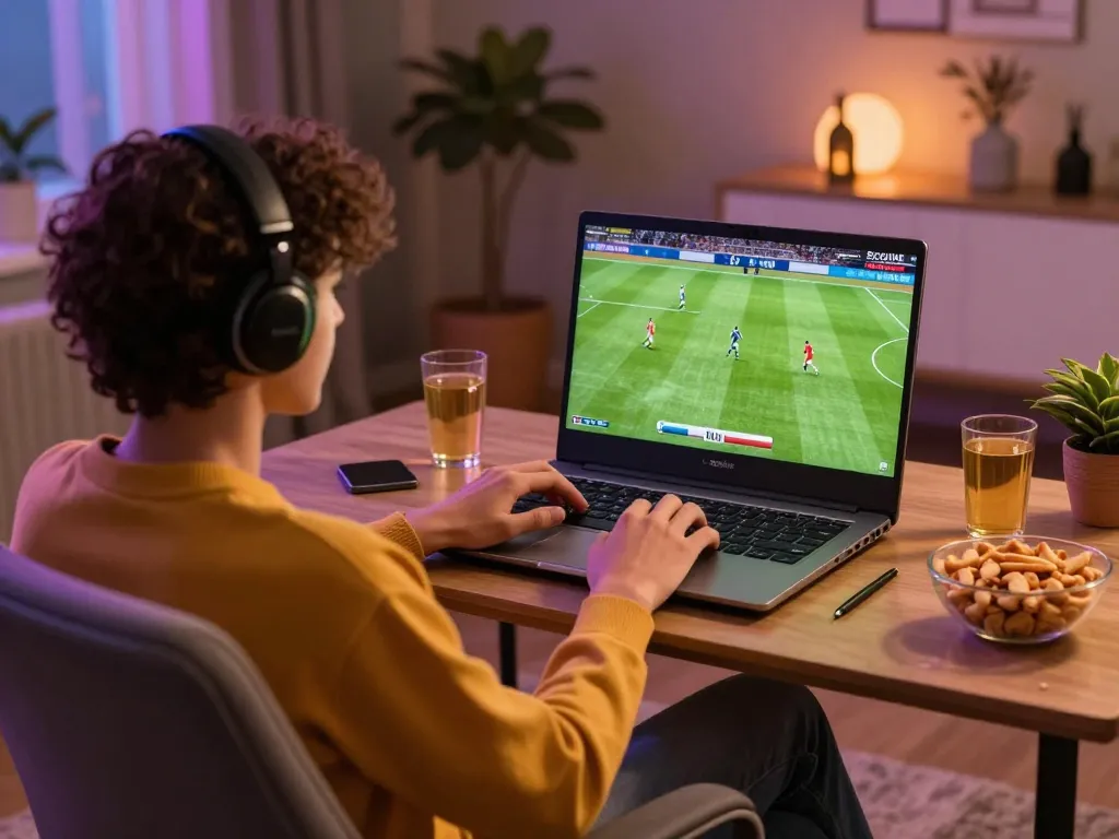 Socolive providing live soccer streaming with an immersive online gaming setup.
