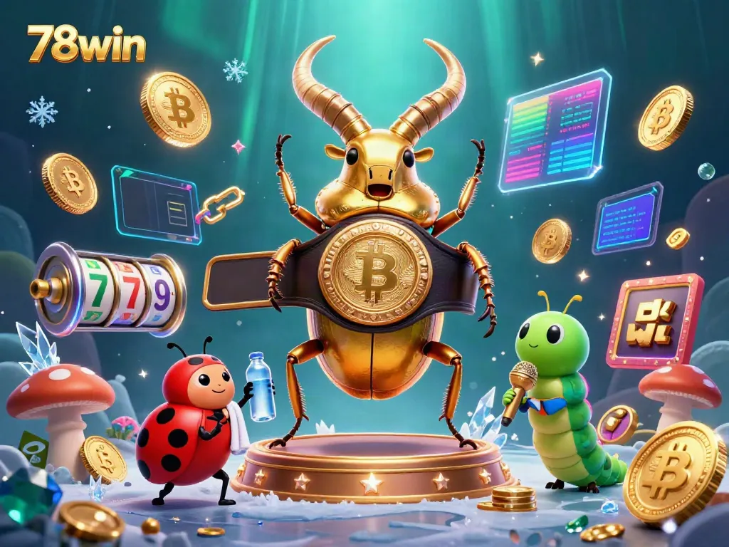 Engage with 78win's vibrant casino illustration featuring dynamic characters and vivid gaming elements.