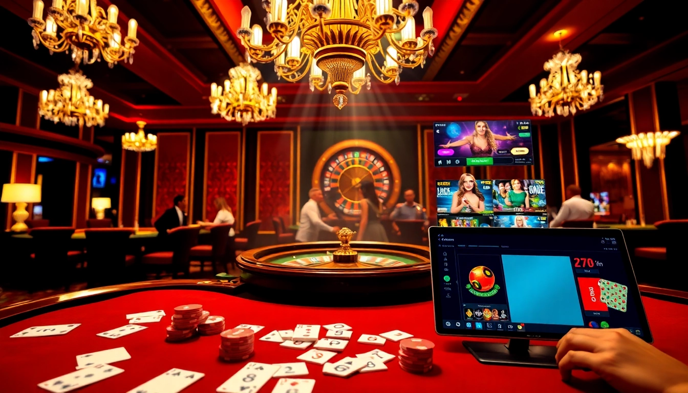 Experience the excitement of B52 Club with engaging gambling action at the casino table.