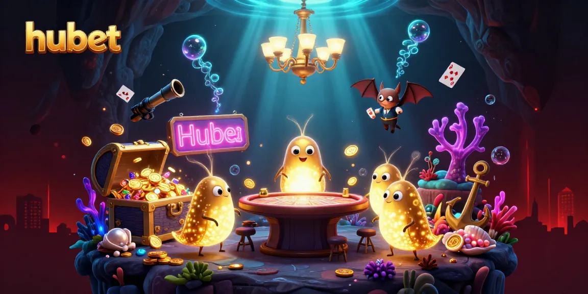 Experience the thrilling hubet casino adventure with glowworms lighting the way!