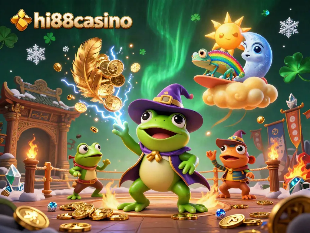Engage in thrilling gameplay at hi88casino with enchanting characters and rich casino elements.