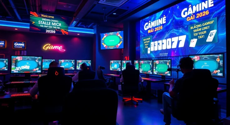 Exciting online gaming experience featuring game đổi thưởng with vibrant 3D graphics and engaged players.