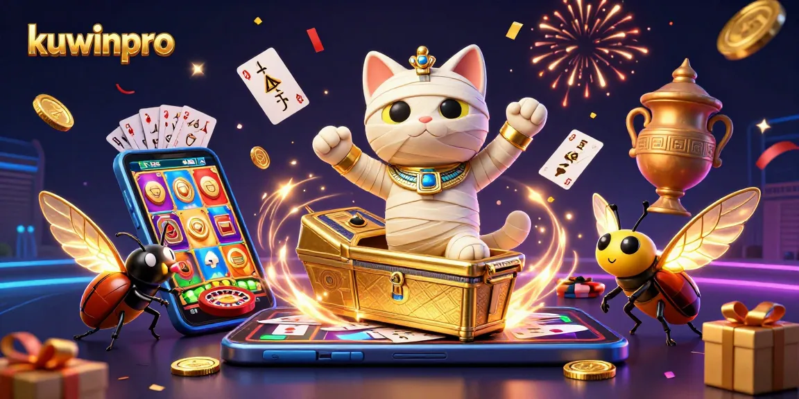 Players enjoy immersive gaming with kuwinpro's exciting slots and casino adventures in a vibrant atmosphere.